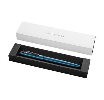 Pióro kulkowe PELIKAN JAZZ NOBLE ELEGANCE AQUA kol. granatowy [400197470]