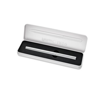 Pióro wieczne PELIKAN INEO Elemente Clearing Breeze kol. srebrny M w etui metalowym [400191375]