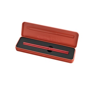 Pióro wieczne PELIKAN INEO Elemente Fiery Red kol. czerwony M w etui metalowym [823685]