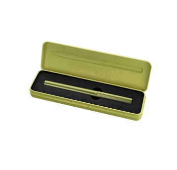 Pióro wieczne PELIKAN INEO Elemente Green Oasis kol. zielony M w etui metalowym [300001270]