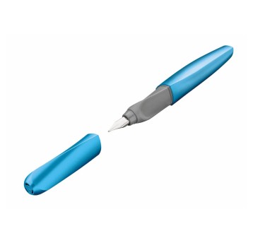 Pióro wieczne PELIKAN TWIST p457 Frosted Blue kol. niebieski szkolne M w blistrze [811255/300008952]