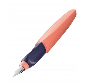 Pióro wieczne PELIKAN TWIST P457 kol. łososiowo-jagodowy szkolne M [910644]