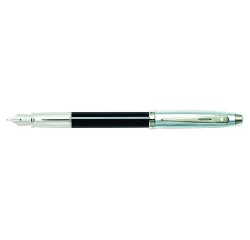 Pióro wieczne SHEAFFER 100 9313 kol. czarny w etui chromowane [IN-SH9313PW-05]