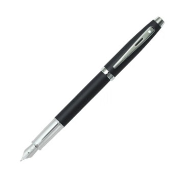 Pióro wieczne SHEAFFER 100 9338 kol. czarny w etui chromowane [IN-SH9338PW-05]