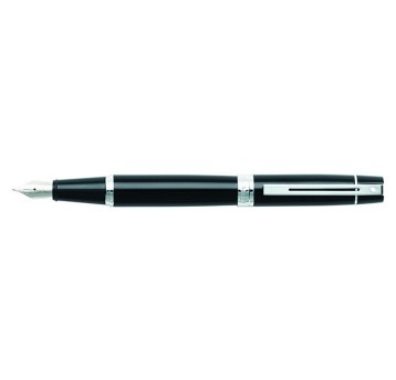 Pióro wieczne SHEAFFER 300 9312 kol. czarny w etui chromowane [IN-SH9312PN-05]