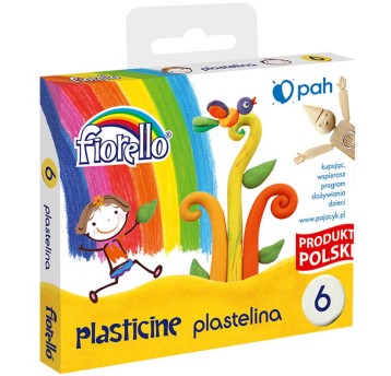 Plastelina FIORELLO kpl. 6 kol. [170-1430]