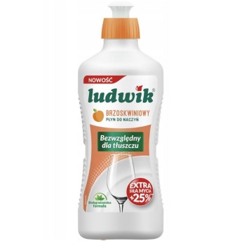 Płyn do mycia naczyń LUDWIK 900ml( Brzoskwinia)