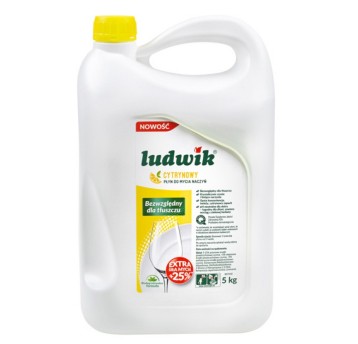 Płyn do mycia naczyń LUDWIK cytryna 5L [HG-430167]