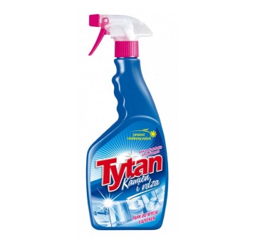 Płyn do mycia powierzchni i urządzeń sanitarnych TYTAN Kamień i Rdza 500ml z atomizerem