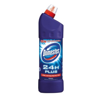 Płyn do toalet DOMESTOS Oryginal 1L zabija 99% zarazków/Granatowy/
