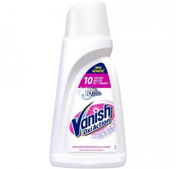 Płyn odplamiacz białe tkaniny VANISH OXI Action 1L