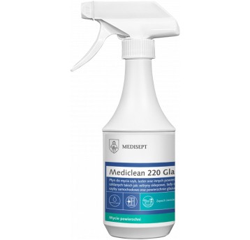 Płyn z atomizerem do mycia szyb i luster MEDICLEAN Medisept 500ml [220 Glass]