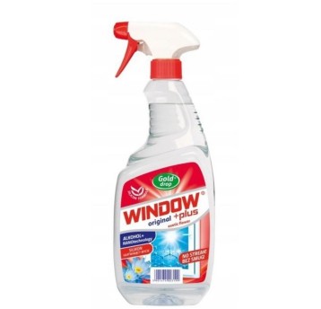 Płyn z atomizerem do mycia szyb WINDOW Nanotechnology kwiatowy 750ml