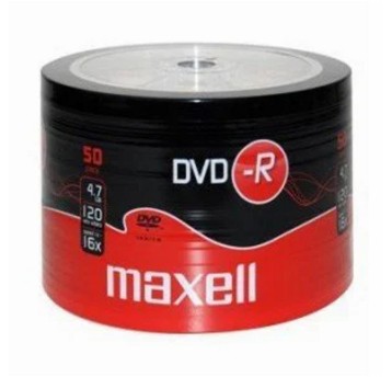 Płyta DVD-R 4,7GB MAXELL cake box op. 50 szt. [275732.40.TE]