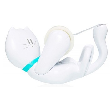 Podajnik biurkowy do taśmy klejącej 3M C-39-KITTY kol. biały kotek [HK100009412]