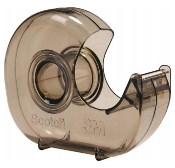 Podajnik biurkowy do taśmy klejącej 3M H-127 kol. brązowy transparentny [70071089067]