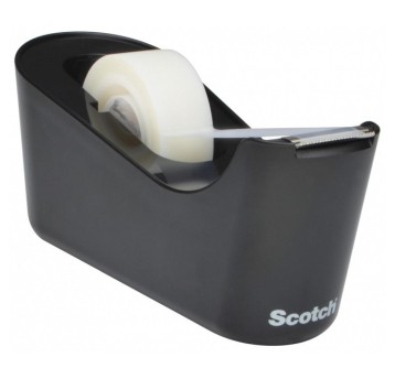 Podajnik biurkowy do taśmy klejącej SCOTCH C-18B kol. czarny [XA006508940]