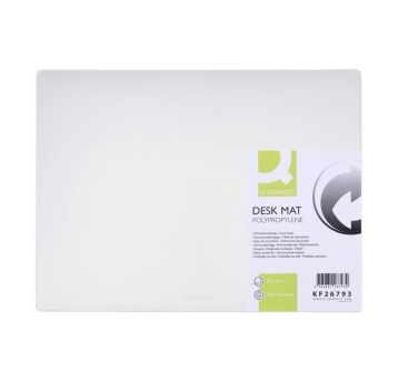 Podkładka na biurko tworzywo sztuczne Q-CONNECT 630 x 500mm kol. przezroczysty [KF26793]