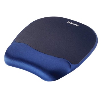 Podkładka pod myszkę i nadgarstek piankowa FELLOWES Memory Foam 230 x 200 x 20mm antypoślizgowa kol. granatowy [9172801]