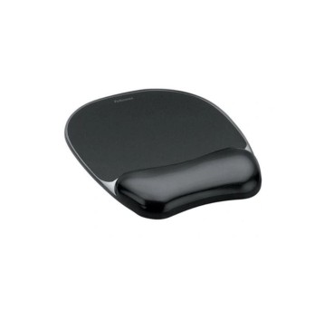 Podkładka pod myszkę i nadgarstek żelowa FELLOWES Crystal 230 x 202 x 14mm antypoślizgowa kol. czarny [9112101]