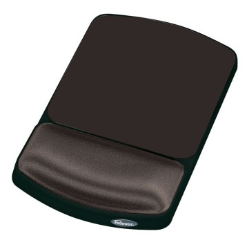Podkładka pod myszkę i nadgarstek żelowa FELLOWES Premium 250 x 156 x 26mm antypoślizgowa kol. czarny [9374001]