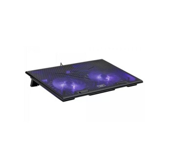 Podstawka pod laptop chłodząca MS Cool kol. czarny [MSP70004]