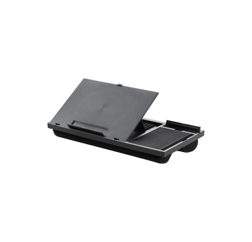 Podstawka pod laptop z podstawką pod mysz Q-CONNECT kol. czarny 51,8 x 28,1 x 5,9cm [KF14471]