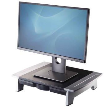 Podstawka pod monitor z regulacją wysokości FELLOWES Office Suites kol. czarny [8031101]