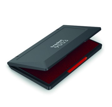 Poduszka do stempli nasączona 90 x 160mm TRODAT kol. czerwony [9053]