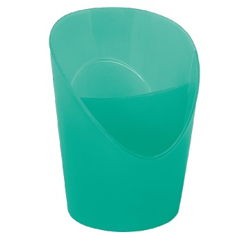 Pojemnik na długopisy ESSELTE COLOUR'BREEZE tworzywo sztuczne kol. zielony kubek duży [626270]