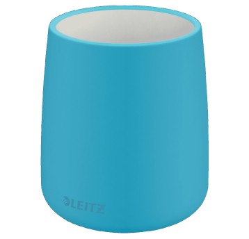Pojemnik na długopisy LEITZ COSY tworzywo sztuczne kol. niebieski kubek duży [53290061]