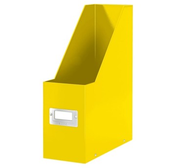 Pojemnik na katalogi 103 x 330 x 253mm LEITZ WOW Click&Store laminowany karton kol. żółty składany [60470016]