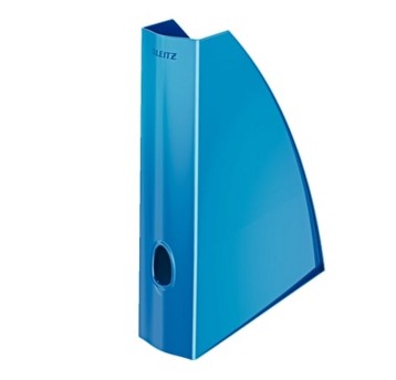Pojemnik na katalogi 75 x 312 x 258mm LEITZ WOW polistyren kol. niebieski [52771036]