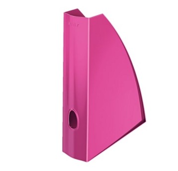 Pojemnik na katalogi 75 x 312 x 258mm LEITZ WOW polistyren kol. różowy [52771023]