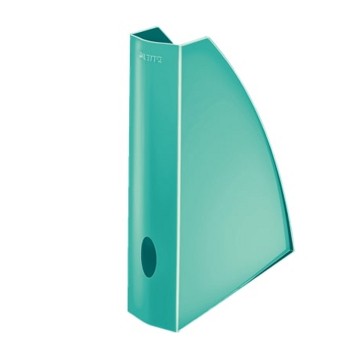 Pojemnik na katalogi 75 x 312 x 258mm LEITZ WOW polistyren kol. turkusowy [52771051]