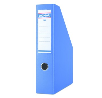 Pojemnik na katalogi A4 75mm DONAU karton kol. niebieski składany [3949001PL-10]
