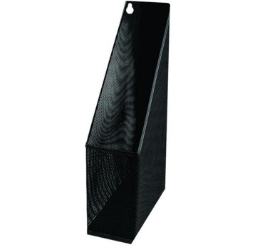 Pojemnik na katalogi A4 D.RECT metalowa siatka kol. czarny [7615]