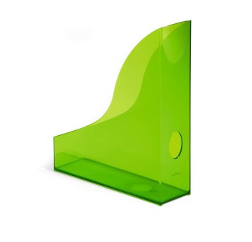 Pojemnik na katalogi A4 DURABLE BASIC tworzywo kol. zielony transparentny [1701712017]