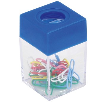 Pojemnik na spinacze EAGLE tworzywo sztuczne kol. przezroczysty magnetyczny [TY15P]