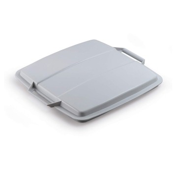 Pokrywa do pojemnika na odpady 90L DURABLE plastik kol. szary [1800475050]