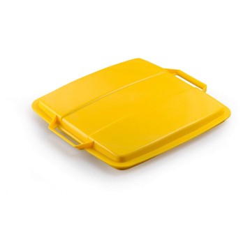 Pokrywa do pojemnika na odpady 90L DURABLE plastik kol. żółty [1800475030]