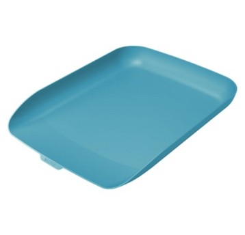 Półka na dokumenty z 1 szufladą 268 x 43 x 358mm LEITZ COSY polistyren kol. niebieski [53580061]