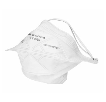 Półmaska filtrująca jednorazowa bez zaworu cząstek stałych 3M VFLEX 9152E P2 kol. biały rozmiar uniwersalny 1 szt. [9152E]