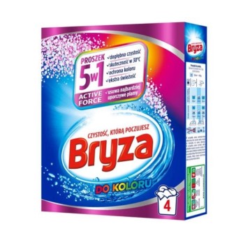Proszek do prania kolorowe tkaniny BRYZA Active Force 5w1 260g