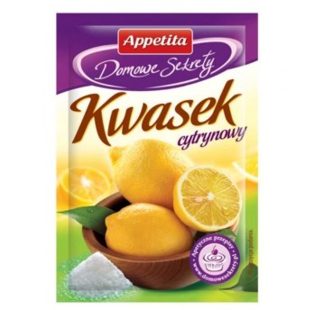 Proszek kwasek cytrynowy APPETITA torebka 20g