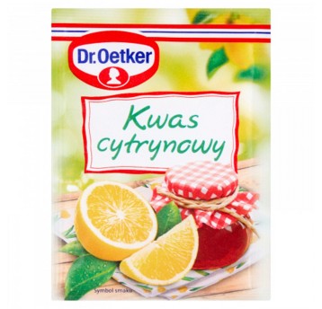 Proszek kwasek cytrynowy DR. OETKER torebka 20g