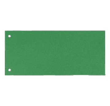 Przekładki uniwersalne 1/3 A4 100 kart ESSELTE karton kol. zielony [624447]