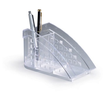 Przybornik organizer DURABLE TREND tworzywo sztuczne kol. przezroczysty 3 komory [1701627400]