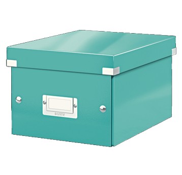 Pudełko do przechowywania 226 x 160 x 282mm LEITZ CLICK&STORE WOW kol. turkusowy [60430051]