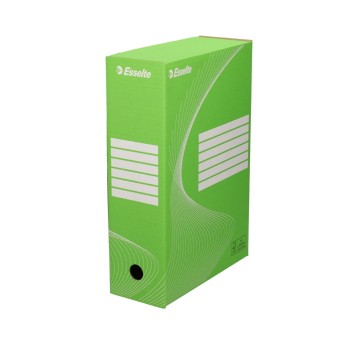 Pudło archiwizacyjne A4 100mm ESSELTE BOXY kol. zielony [128424]